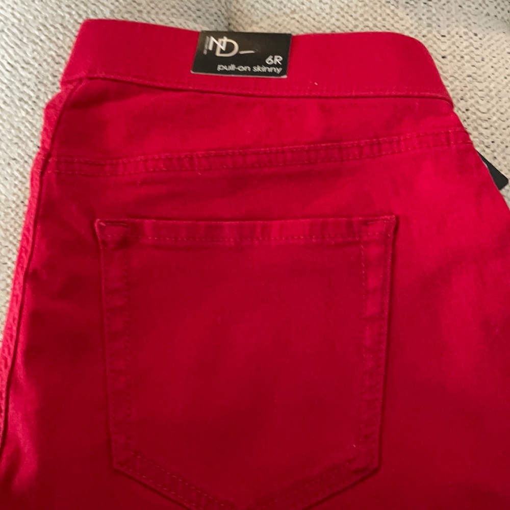 Pull on skinny pants